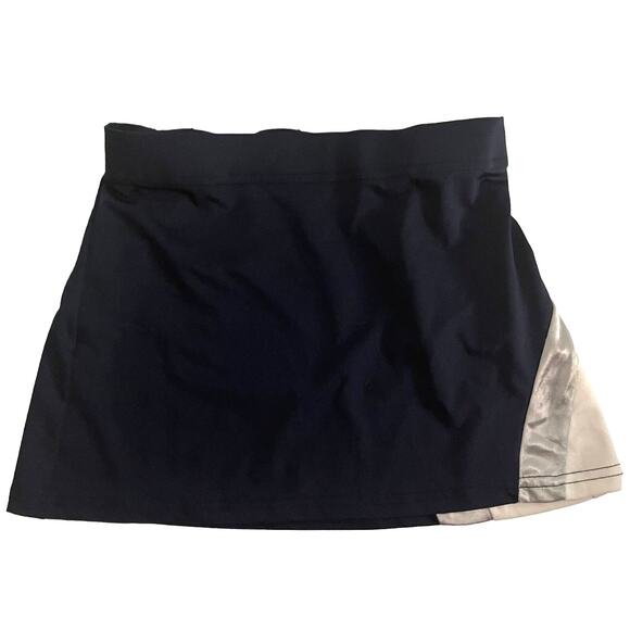 Cheerleading Skirt Girl’s Medium Augusta Sportswear Cheerflex Blue Silver UEC - Picture 1 of 10